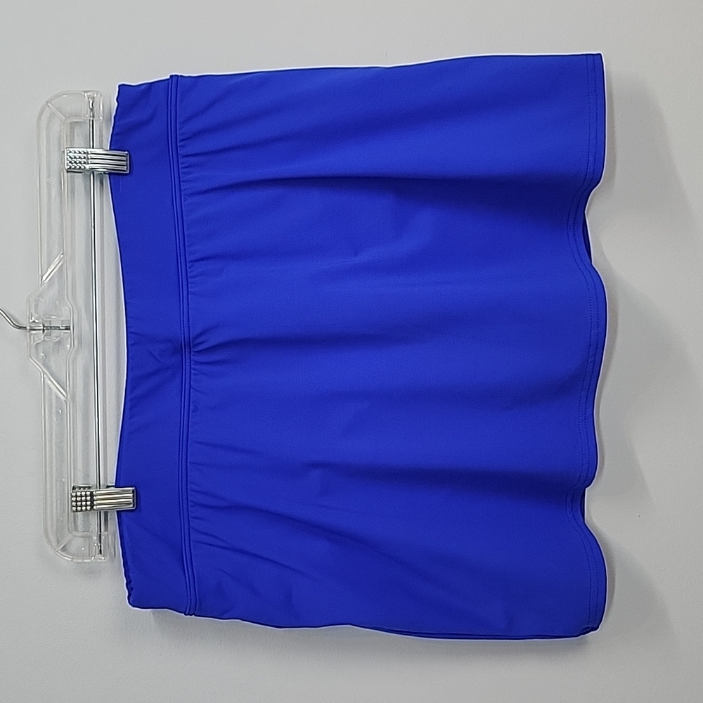 Lands End Royal Blue swim skirt lined